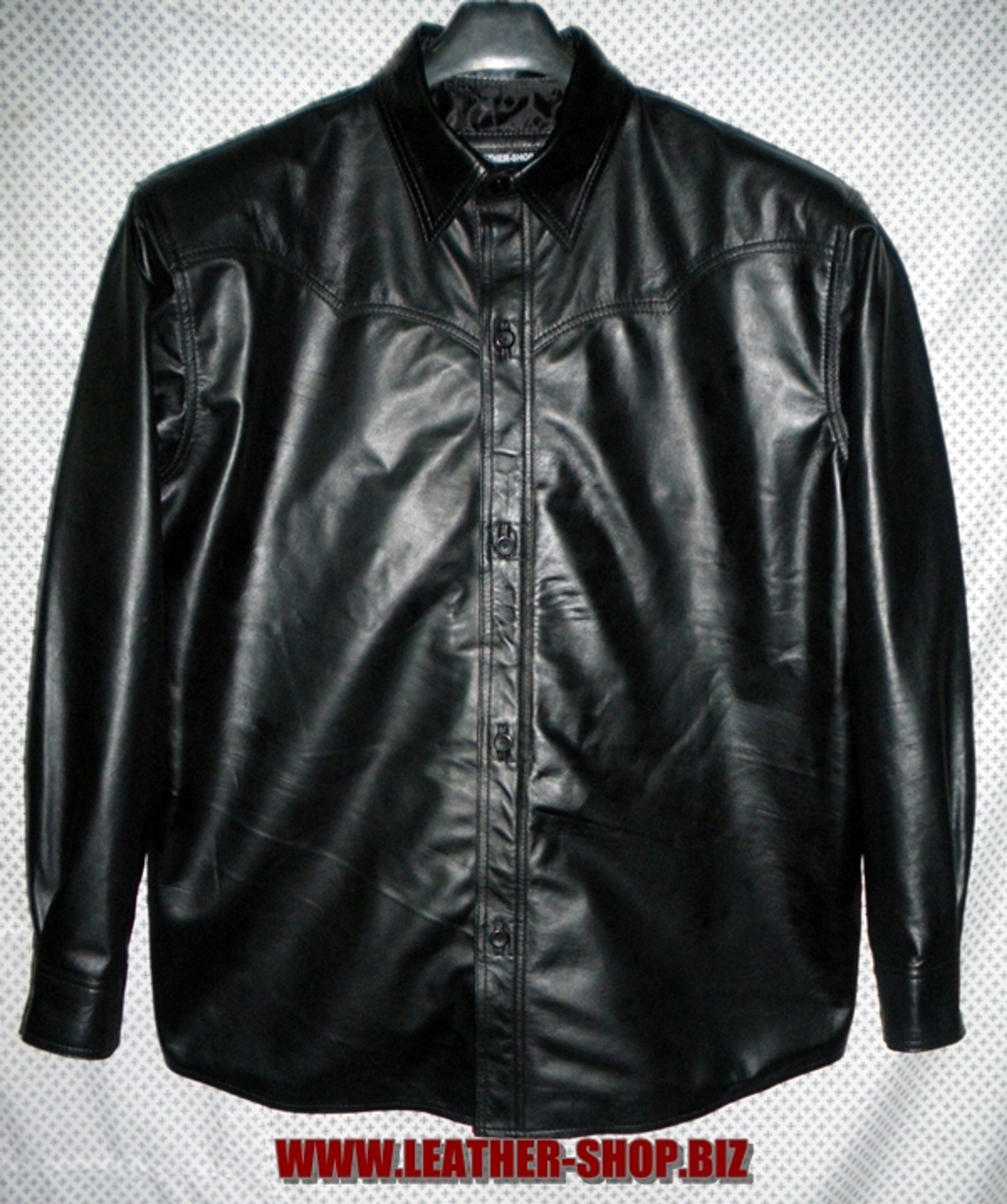 Leather Shirt Style LS032 Custom Made