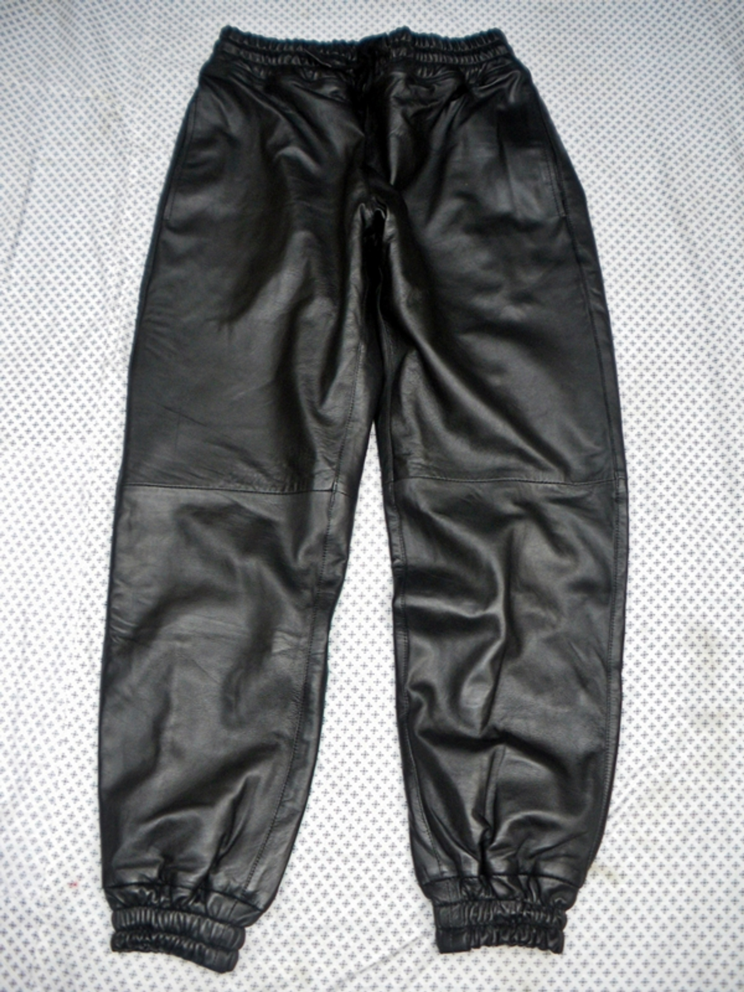 Lambskin Leather Sweatpants style LSP010 Leather Lined 9 colors