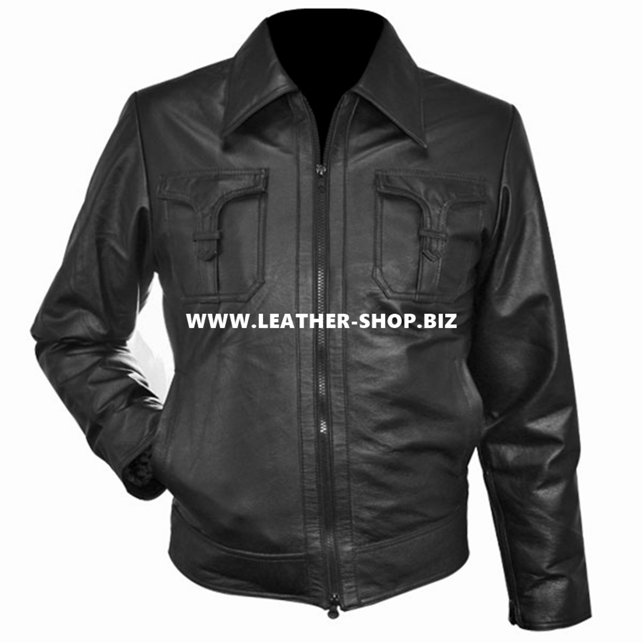 Leather Bomber Jacket Style MLJ0025B Custom-Made In 9 Colors