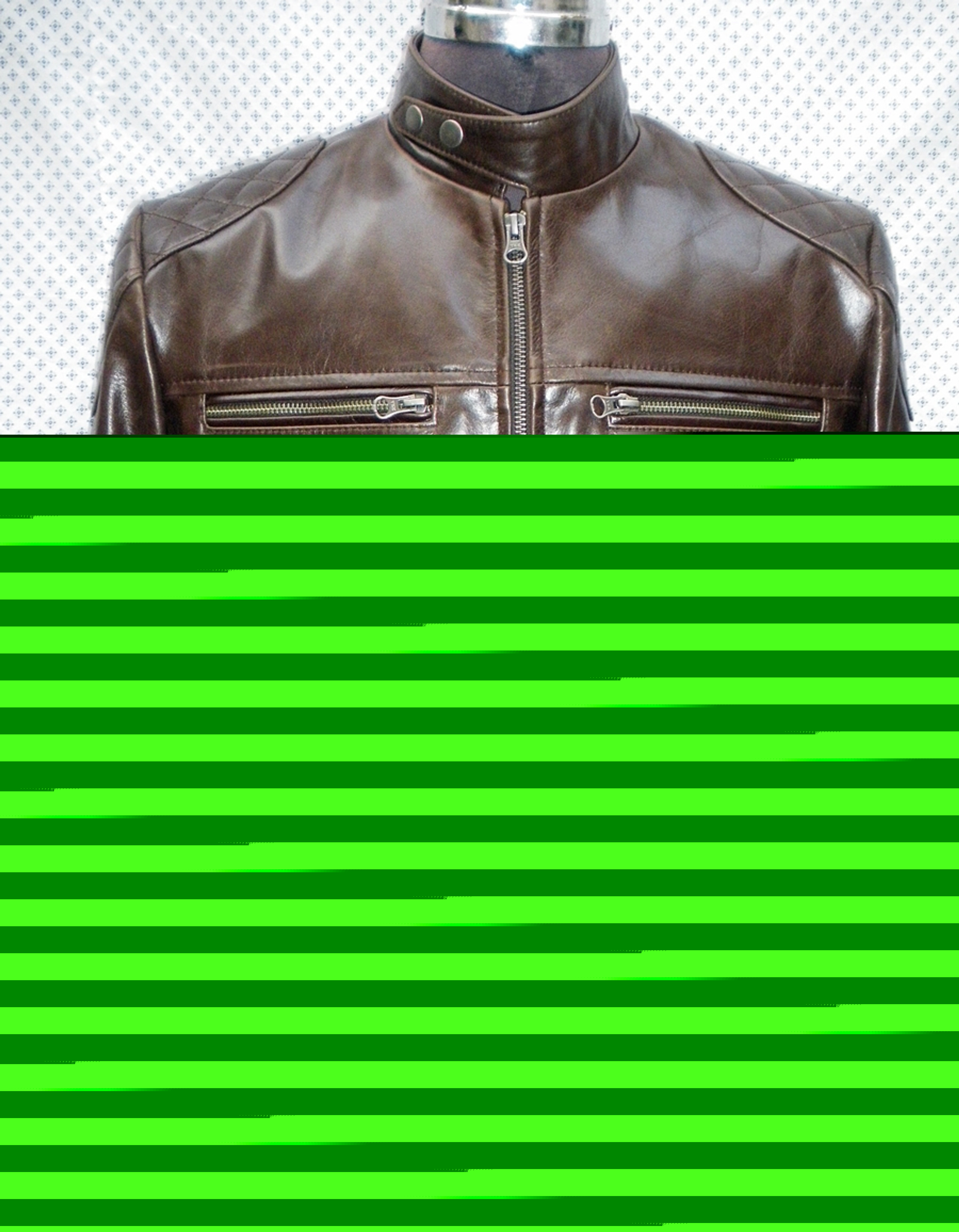 Leather Jacket Retro Style MLJ0099 Custom-Made In 9 Colors