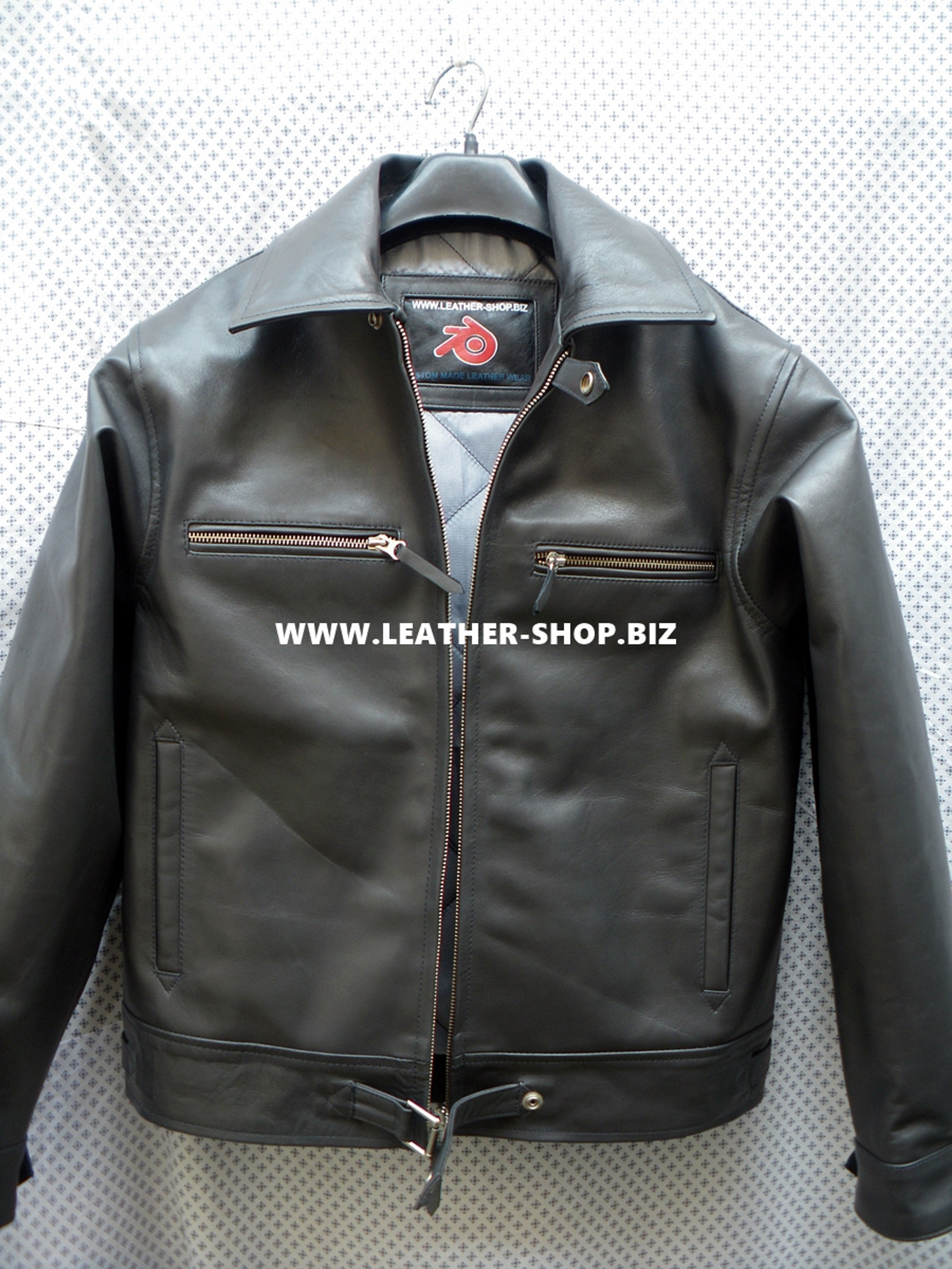 Leather Jacket Fighter Pilot Style MLJ101F Custom-Made In 9 Colors
