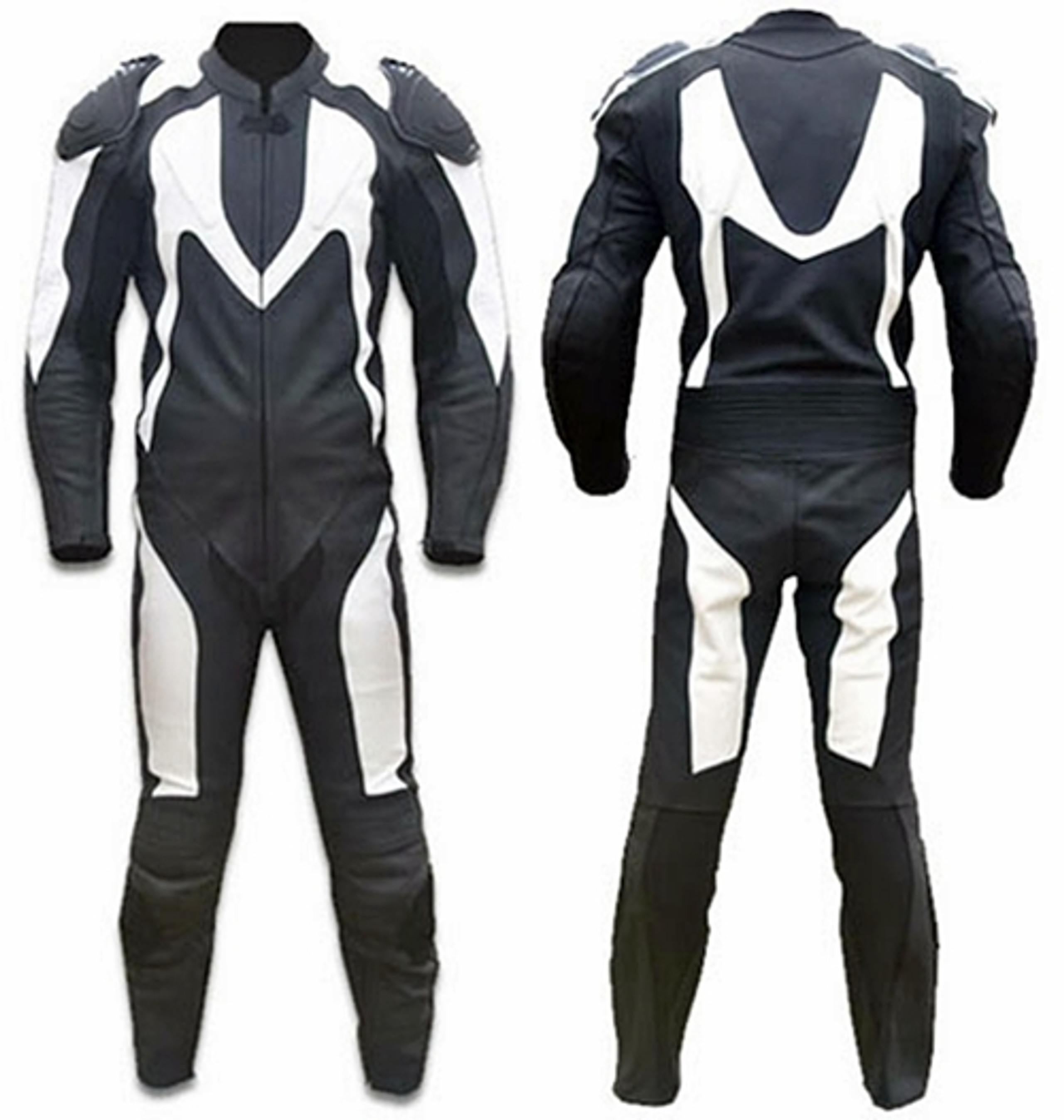 Leather racing suit custom made - style MS313